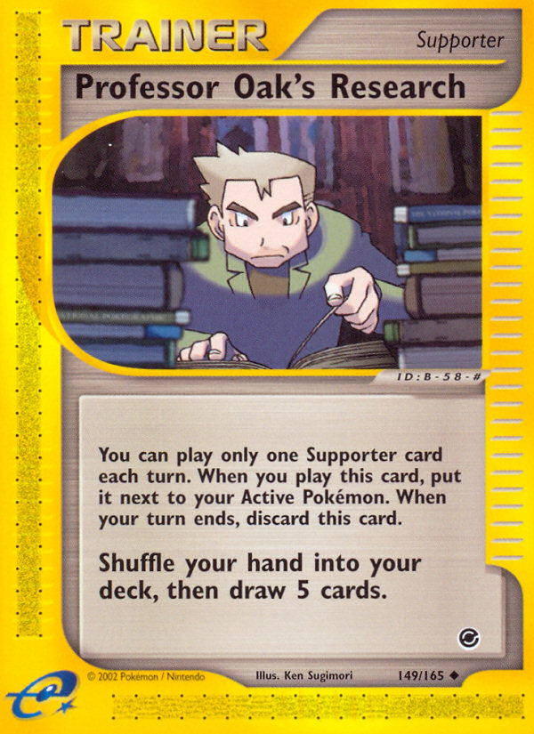 Professor Oak's Research (149/165) [Expedition: Base Set] | Anubis Games and Hobby