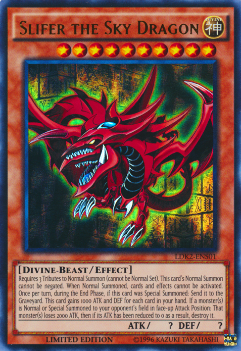 Slifer the Sky Dragon [LDK2-ENS01] Ultra Rare | Anubis Games and Hobby