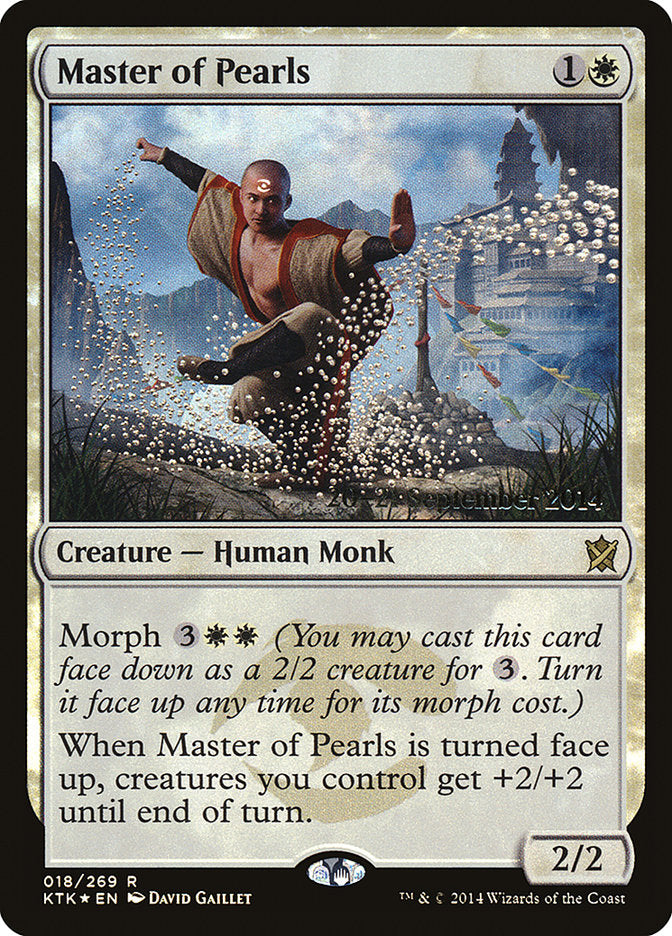 Master of Pearls [Khans of Tarkir Prerelease Promos] | Anubis Games and Hobby