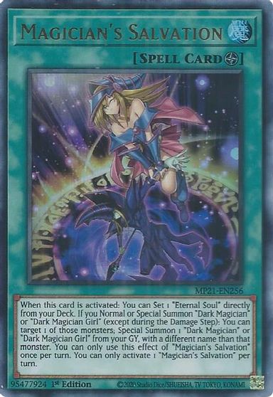 Magician's Salvation [MP21-EN256] Ultra Rare | Anubis Games and Hobby