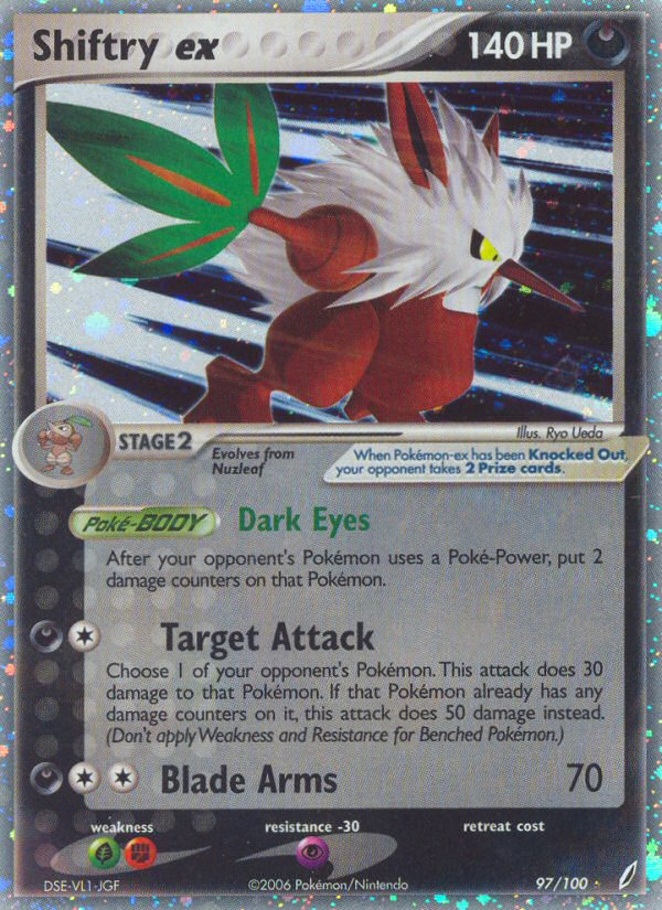 Shiftry ex (97/100) [EX: Crystal Guardians] | Anubis Games and Hobby