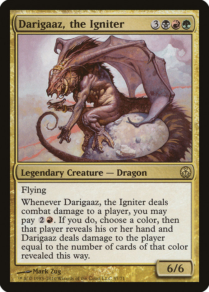 Darigaaz, the Igniter [Duel Decks: Phyrexia vs. the Coalition] | Anubis Games and Hobby