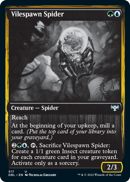 Vilespawn Spider [Innistrad: Double Feature] | Anubis Games and Hobby