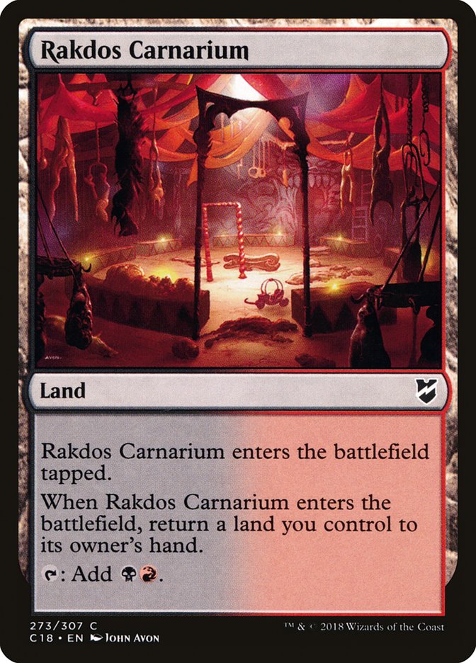 Rakdos Carnarium [Commander 2018] | Anubis Games and Hobby