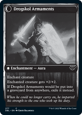 Drogskol Infantry // Drogskol Armaments [Innistrad: Double Feature] | Anubis Games and Hobby