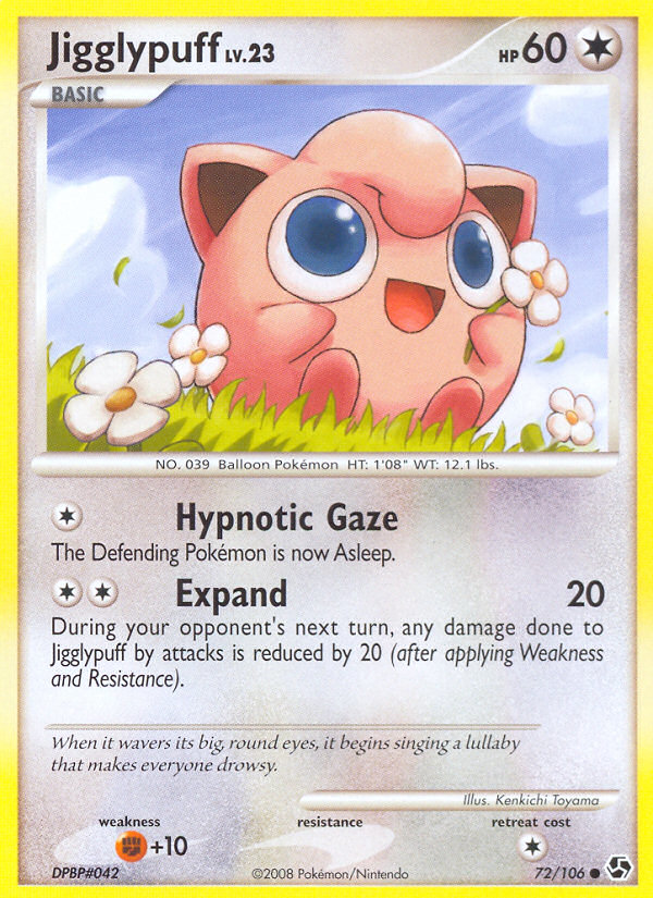 Jigglypuff (72/106) [Diamond & Pearl: Great Encounters] | Anubis Games and Hobby