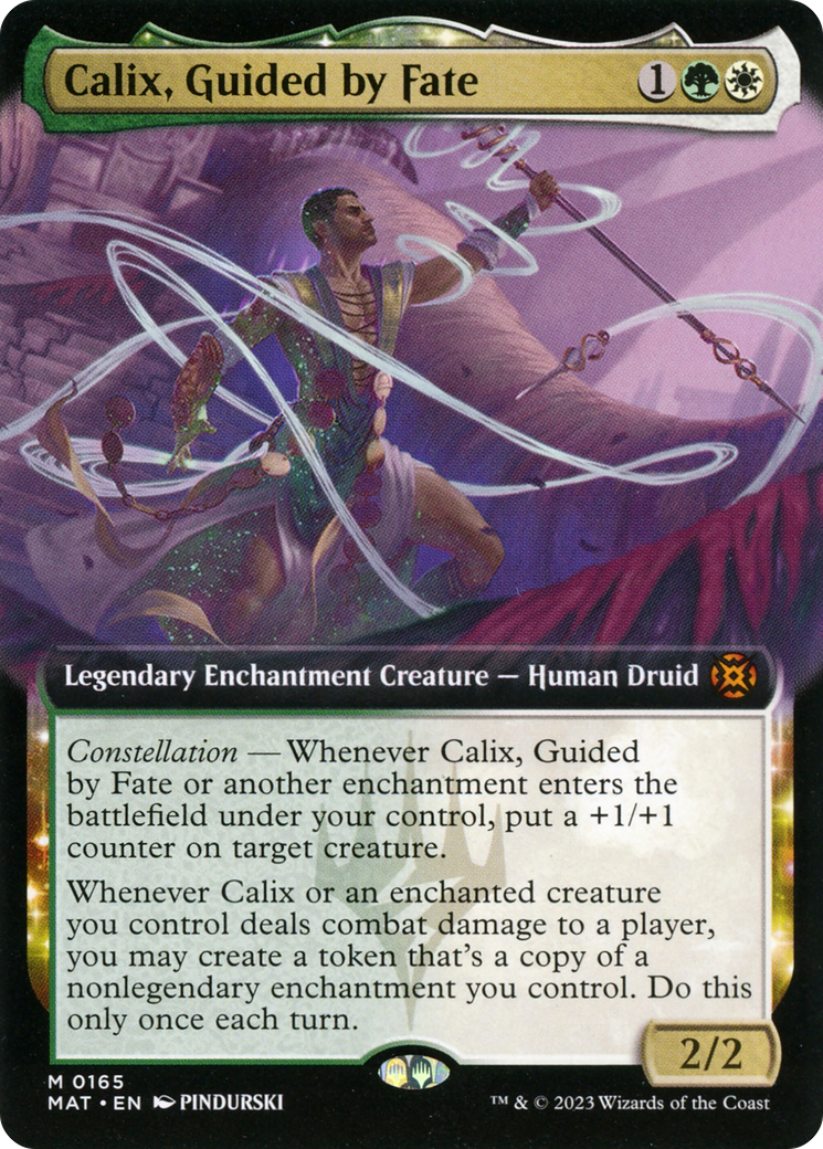 Calix, Guided by Fate (Extended Art) [March of the Machine: The Aftermath] | Anubis Games and Hobby