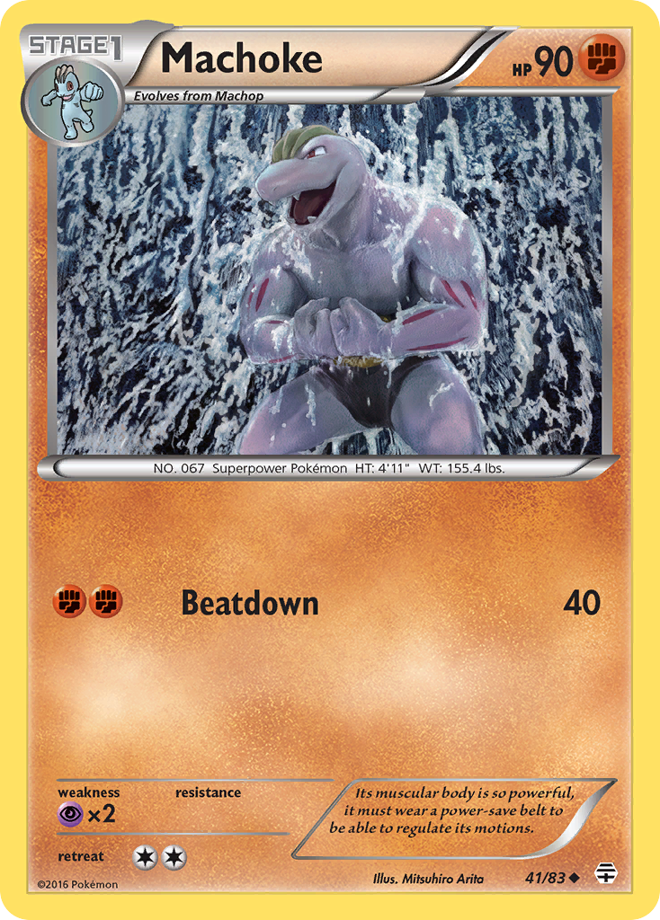 Machoke (41/83) [XY: Generations] | Anubis Games and Hobby
