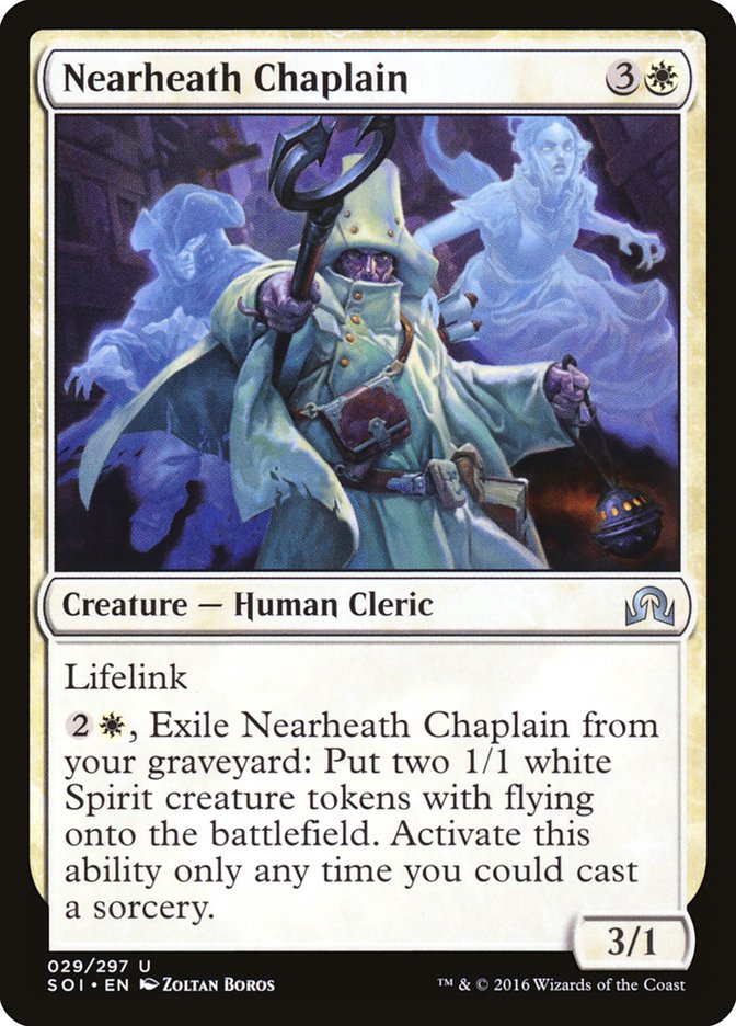 Nearheath Chaplain [Shadows over Innistrad] | Anubis Games and Hobby