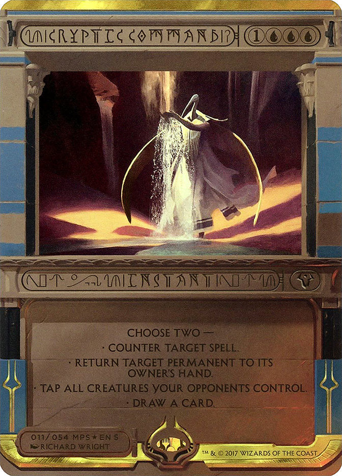 Cryptic Command (Invocation) [Amonkhet Invocations] | Anubis Games and Hobby