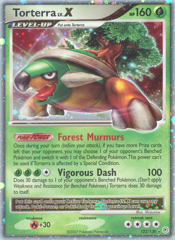 Torterra LV.X (122/130) [Diamond & Pearl: Base Set] | Anubis Games and Hobby