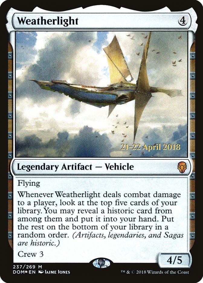 Weatherlight [Dominaria Prerelease Promos] | Anubis Games and Hobby