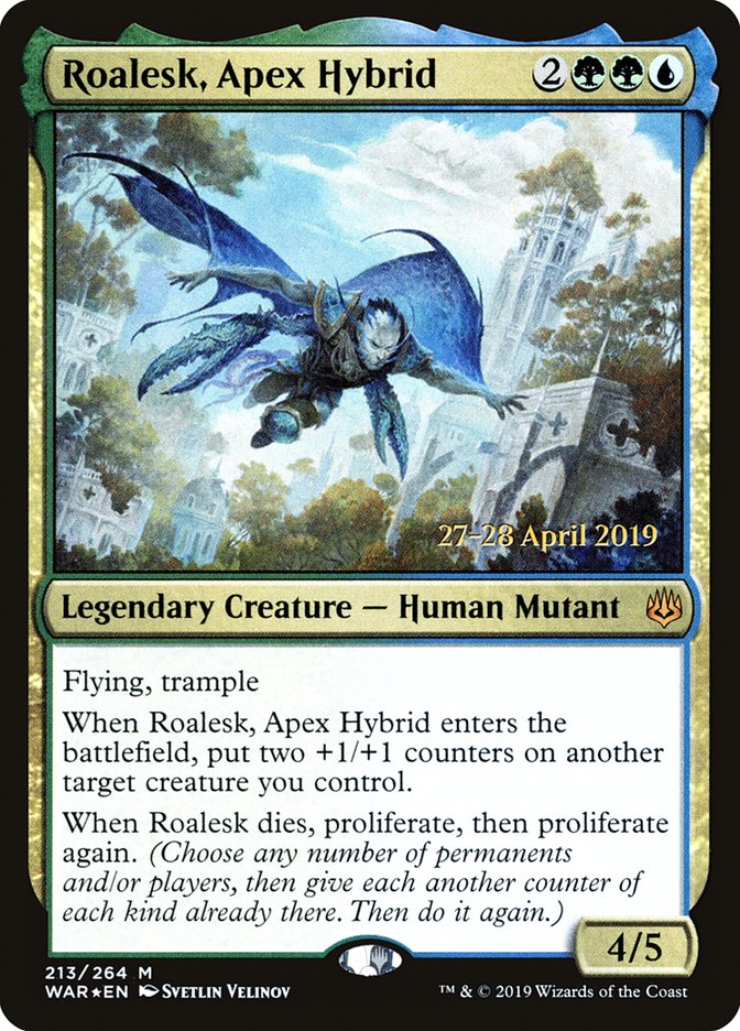 Roalesk, Apex Hybrid [War of the Spark Prerelease Promos] | Anubis Games and Hobby