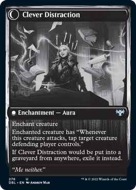 Distracting Geist // Clever Distraction [Innistrad: Double Feature] | Anubis Games and Hobby