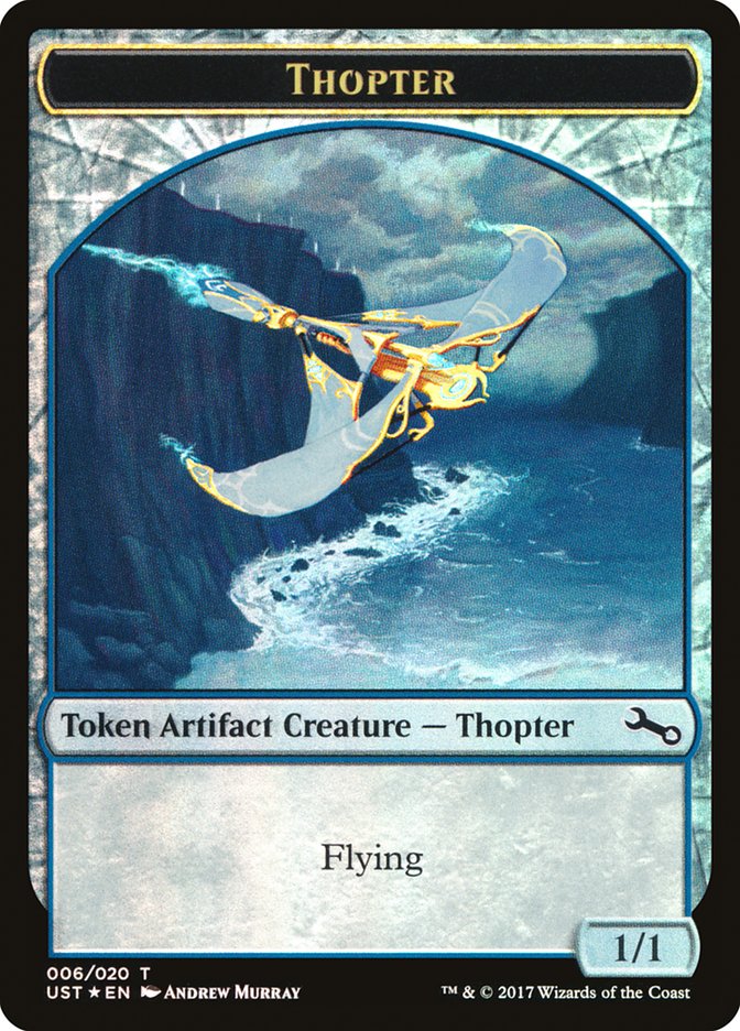 Thopter // Thopter Double-Sided Token [Unstable Tokens] | Anubis Games and Hobby