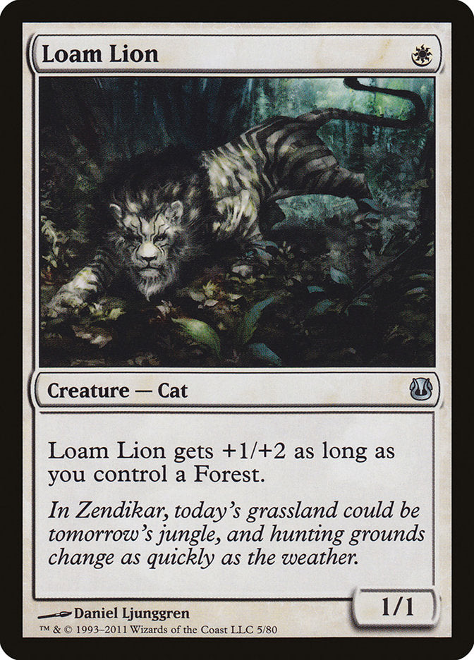 Loam Lion [Duel Decks: Ajani vs. Nicol Bolas] | Anubis Games and Hobby