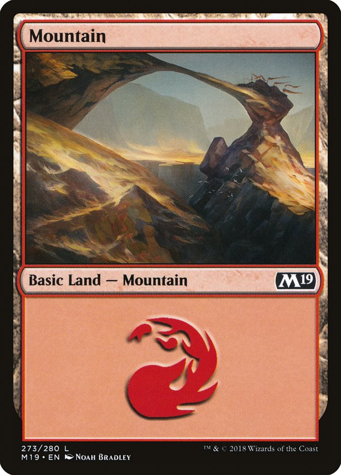 Mountain (273) [Core Set 2019] | Anubis Games and Hobby