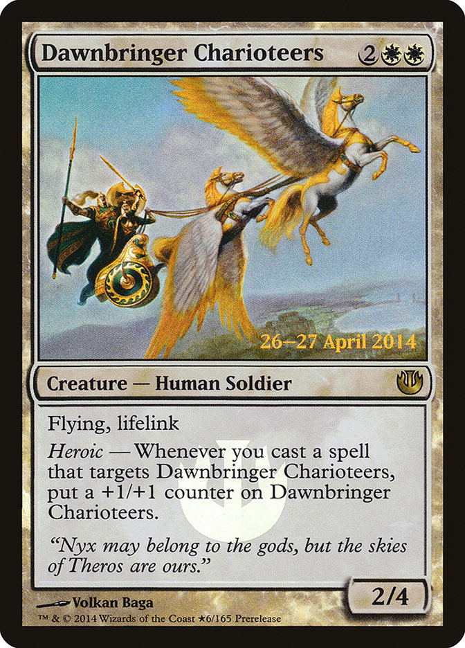 Dawnbringer Charioteers [Journey into Nyx Prerelease Promos] | Anubis Games and Hobby