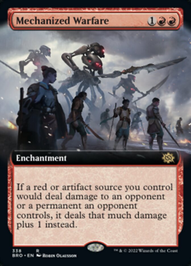Mechanized Warfare (Extended Art) [The Brothers' War] | Anubis Games and Hobby