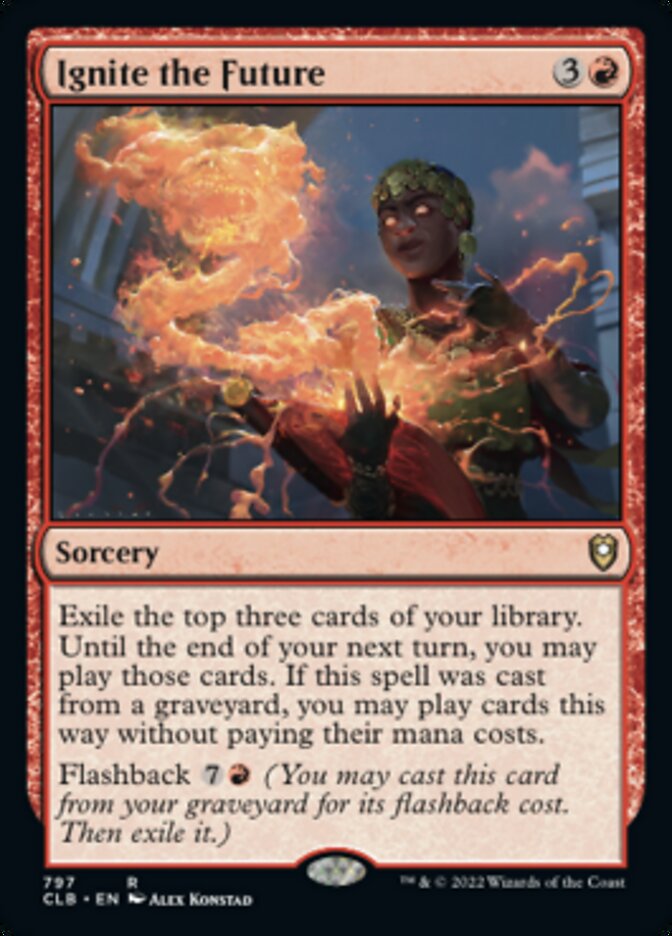 Ignite the Future [Commander Legends: Battle for Baldur's Gate] | Anubis Games and Hobby