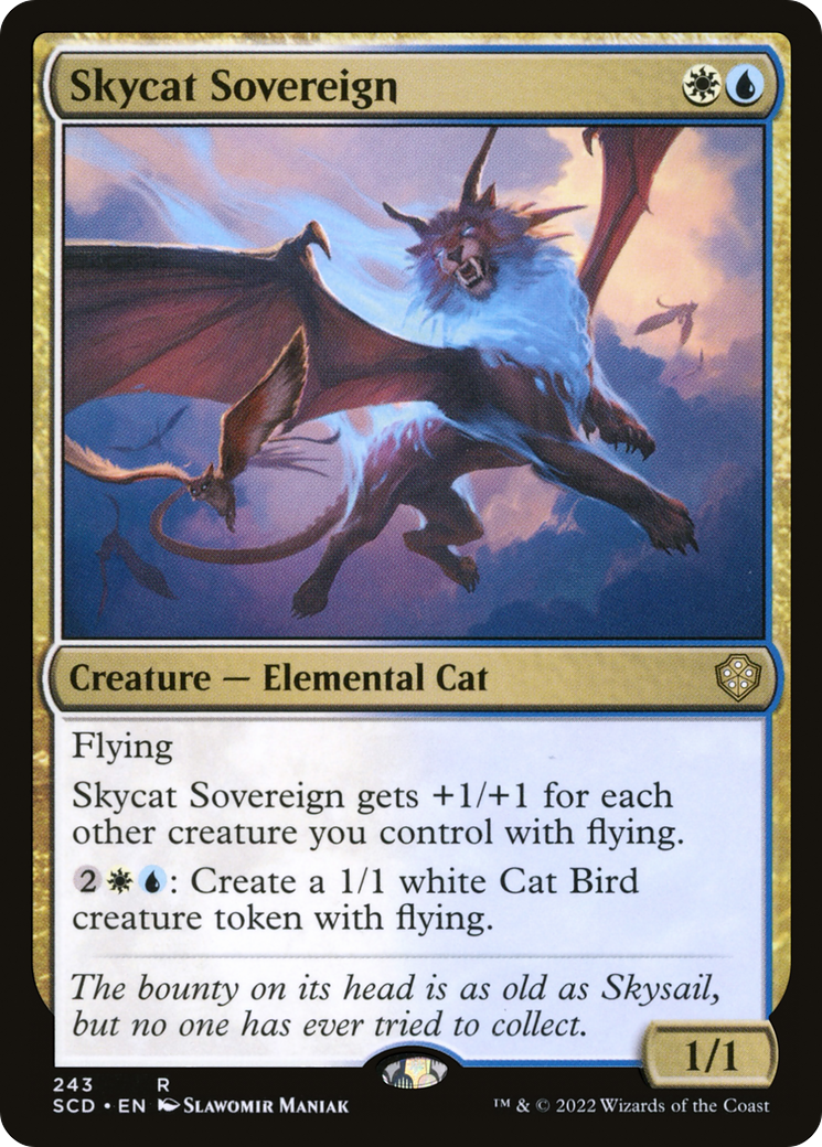 Skycat Sovereign [Starter Commander Decks] | Anubis Games and Hobby