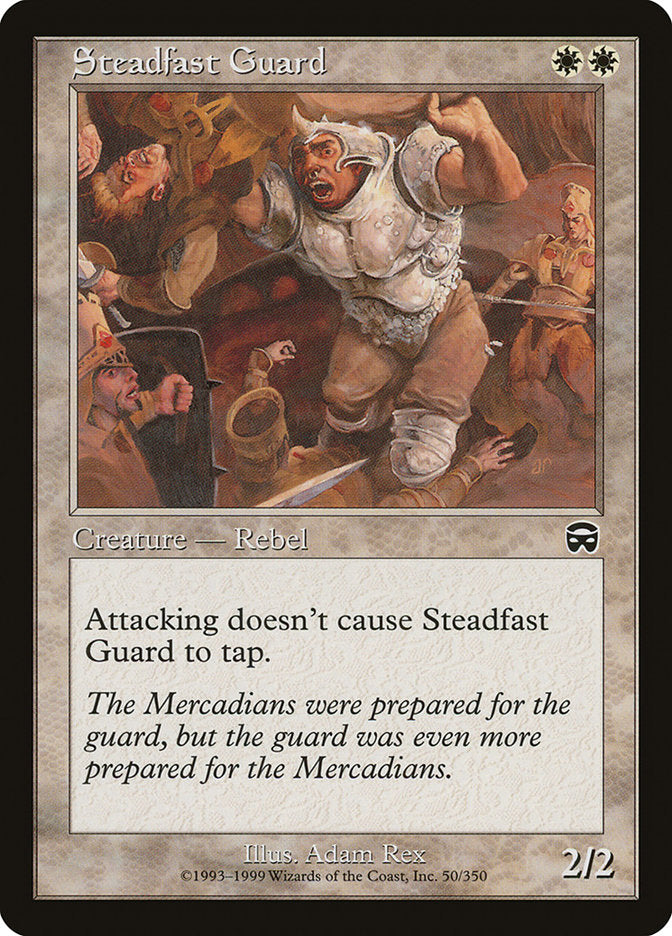 Steadfast Guard [Mercadian Masques] | Anubis Games and Hobby