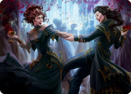 Falkenrath Celebrants 1 Art Card [Innistrad: Crimson Vow Art Series] | Anubis Games and Hobby