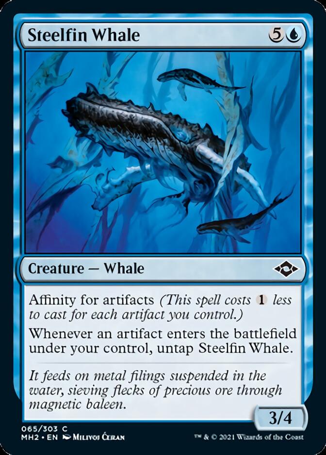 Steelfin Whale [Modern Horizons 2] | Anubis Games and Hobby