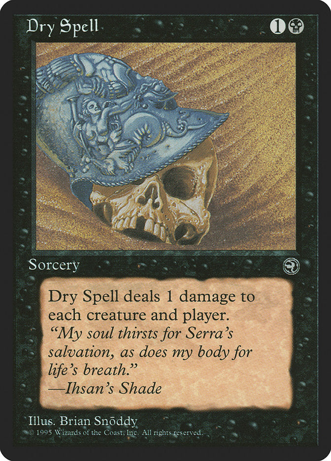 Dry Spell (Ihsan's Shade Flavor Text) [Homelands] | Anubis Games and Hobby