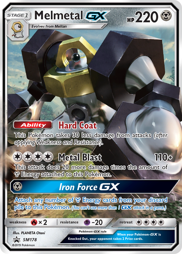 Melmetal GX (SM178) [Sun & Moon: Black Star Promos] | Anubis Games and Hobby