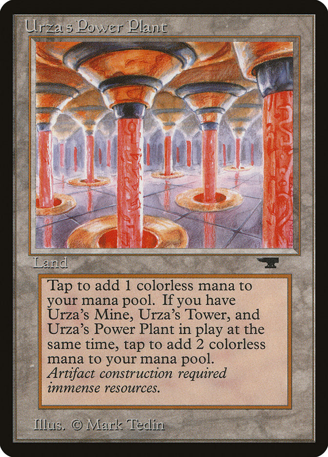 Urza's Power Plant (Red Columns) [Antiquities] | Anubis Games and Hobby