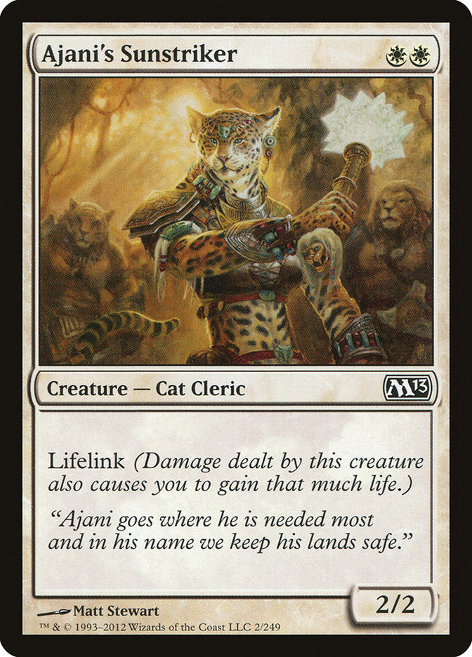 Ajani's Sunstriker [Magic 2013] | Anubis Games and Hobby