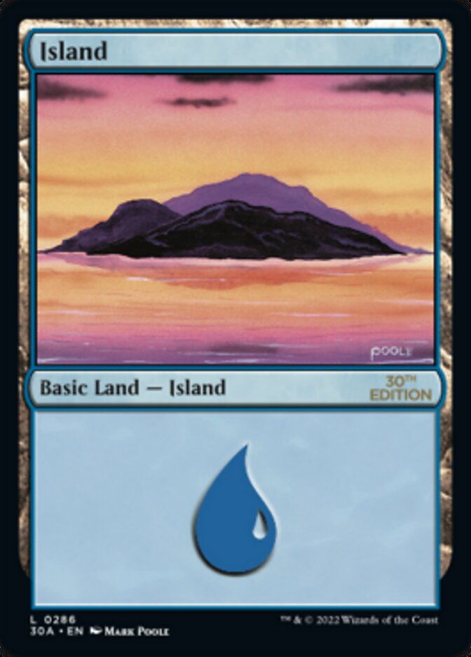 Island (286) [30th Anniversary Edition] | Anubis Games and Hobby