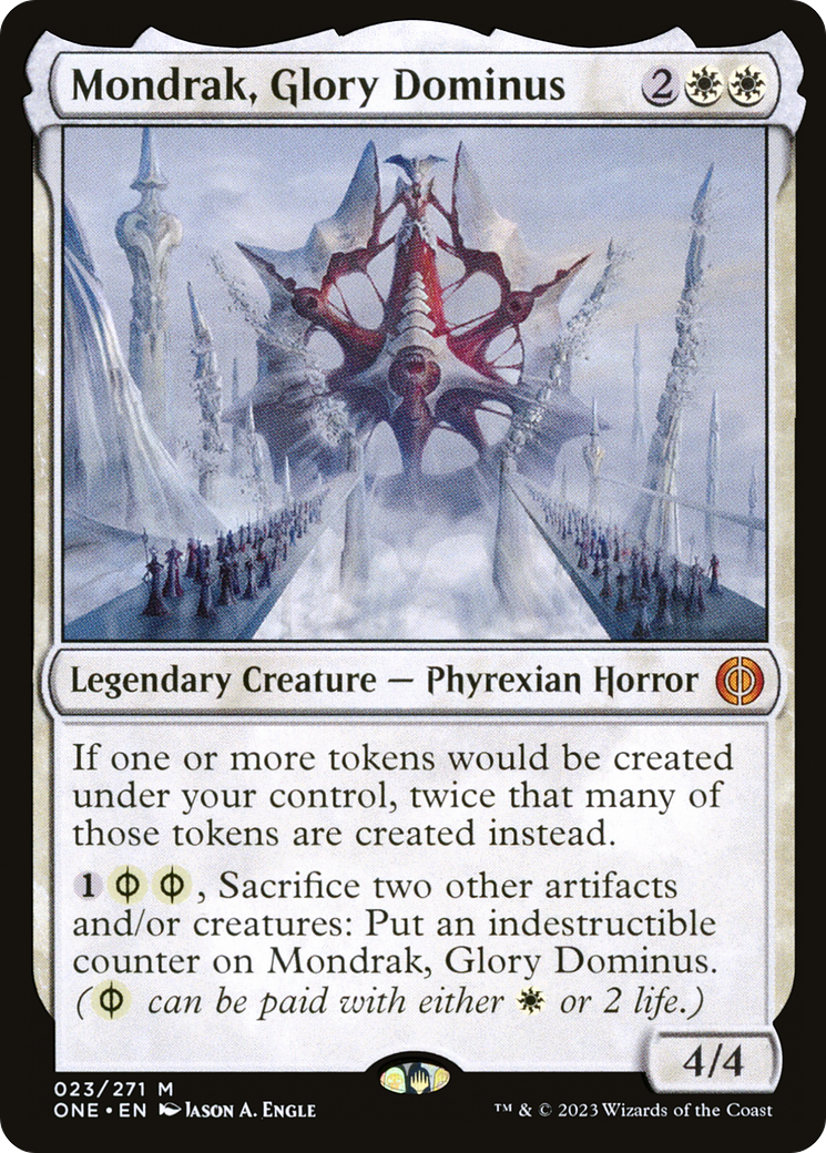 Mondrak, Glory Dominus [Phyrexia: All Will Be One] | Anubis Games and Hobby