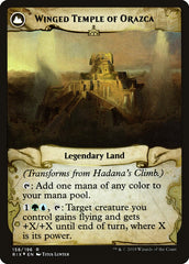 Hadana's Climb // Winged Temple of Orazca [Rivals of Ixalan Prerelease Promos] | Anubis Games and Hobby