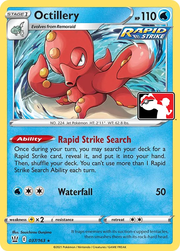 Octillery (037/163) [Prize Pack Series One] | Anubis Games and Hobby