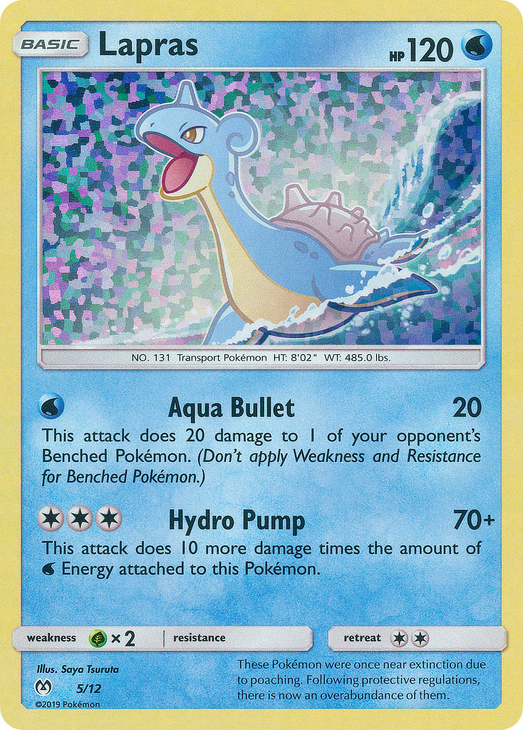 Lapras (5/12) [McDonald's Promos: 2019 Collection] | Anubis Games and Hobby