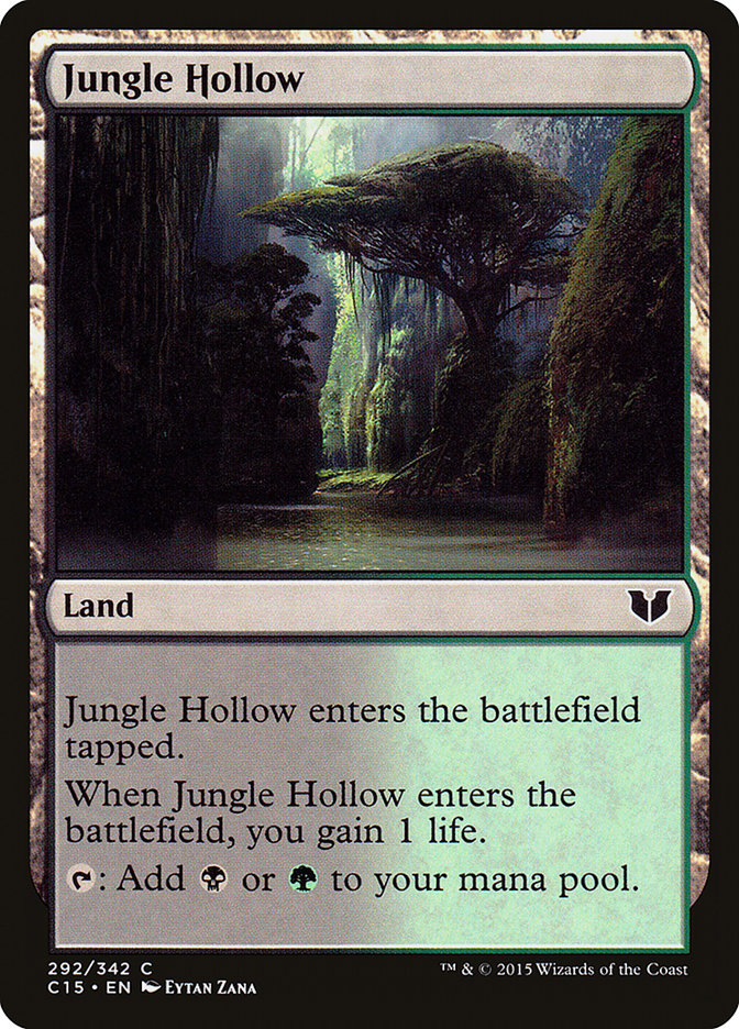 Jungle Hollow [Commander 2015] | Anubis Games and Hobby