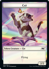 Cat // Balloon Double-Sided Token [Unfinity Tokens] | Anubis Games and Hobby