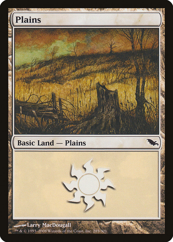 Plains (285) [Shadowmoor] | Anubis Games and Hobby