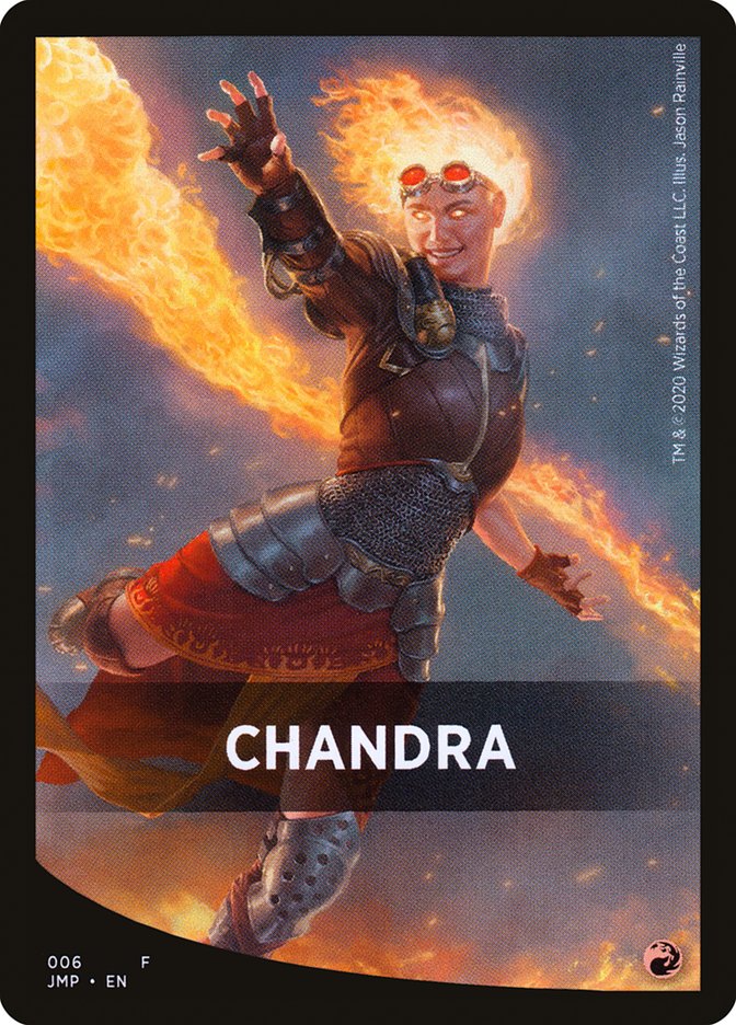 Chandra Theme Card [Jumpstart Front Cards] | Anubis Games and Hobby