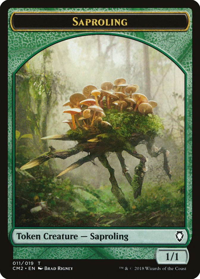 Saproling Token [Commander Anthology Volume II Tokens] | Anubis Games and Hobby