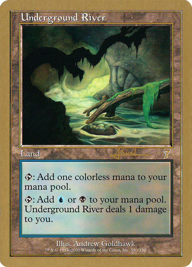 Underground River (Antoine Ruel) [World Championship Decks 2001] | Anubis Games and Hobby