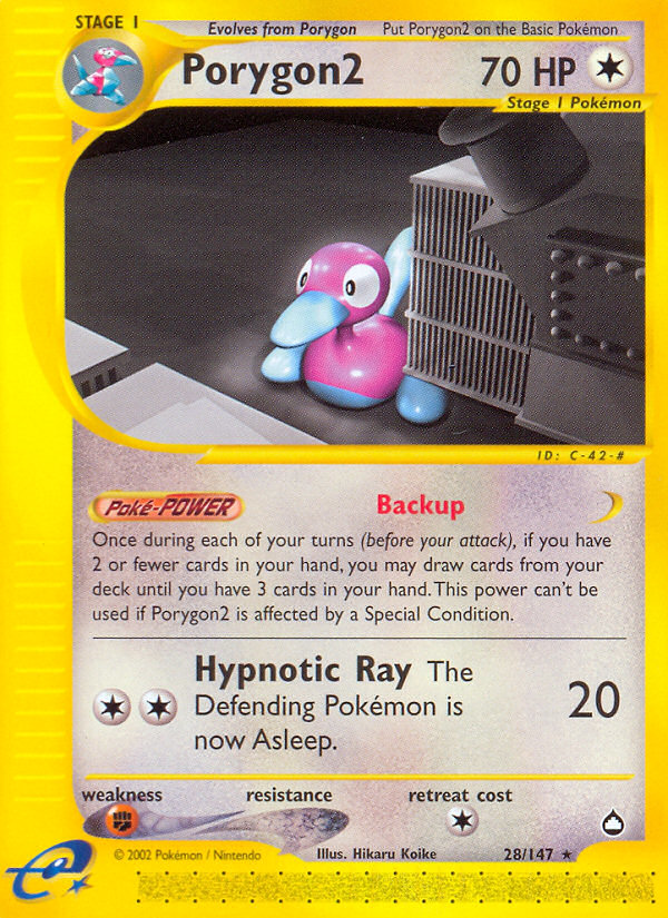 Porygon2 (28/147) [Aquapolis] | Anubis Games and Hobby