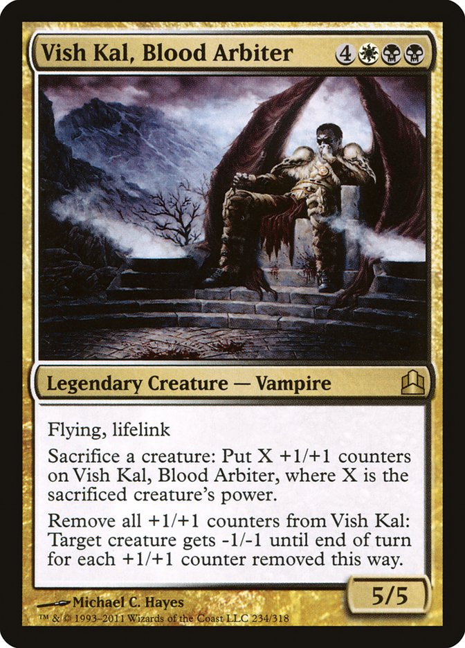 Vish Kal, Blood Arbiter [Commander 2011] | Anubis Games and Hobby