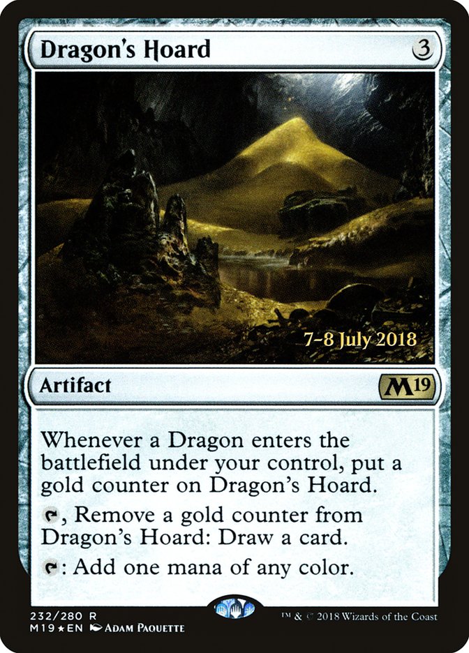 Dragon's Hoard [Core Set 2019 Prerelease Promos] | Anubis Games and Hobby