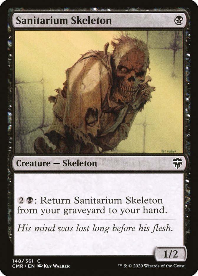 Sanitarium Skeleton [Commander Legends] | Anubis Games and Hobby