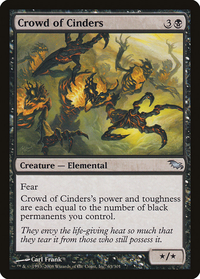 Crowd of Cinders [Shadowmoor] | Anubis Games and Hobby