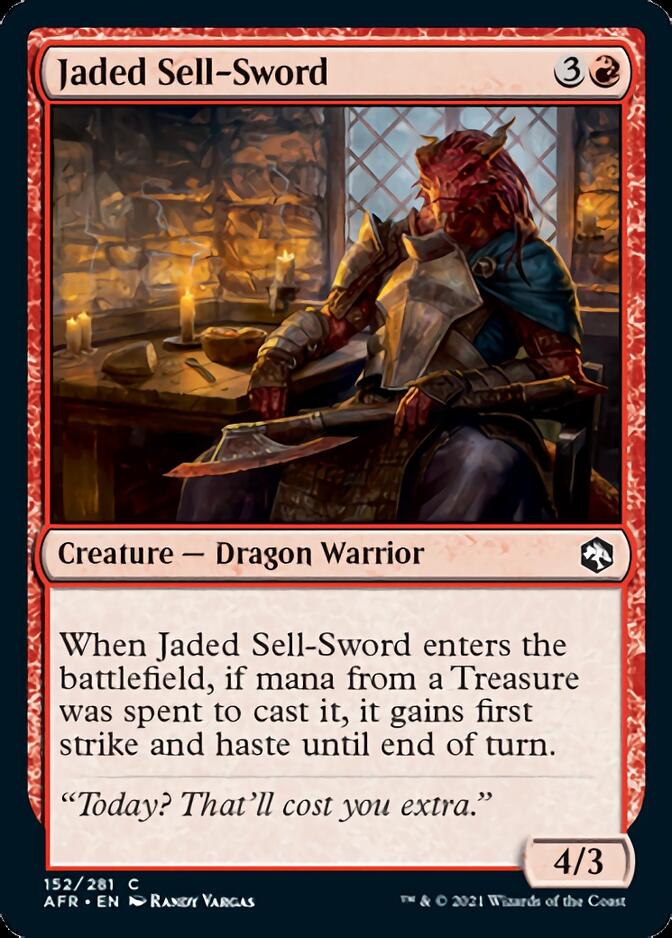 Jaded Sell-Sword [Dungeons & Dragons: Adventures in the Forgotten Realms] | Anubis Games and Hobby