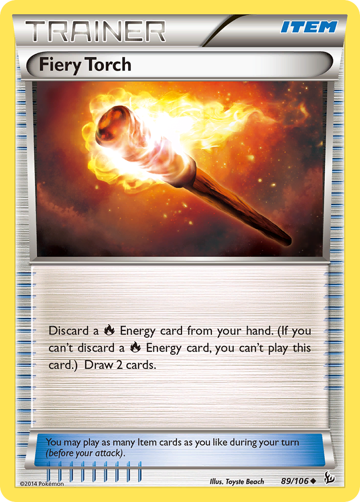 Fiery Torch (89/106) [XY: Flashfire] | Anubis Games and Hobby